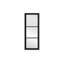 Wailyn 30 in. H Recessed or Surface Wall Mounted LED Mirror Cabinet With Black Side Cabinet-824896251