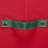 Farris Holiday China Plate Storage Box, Holds 12 Dessert Plates or Bowls, Windowed Panel, Sturdy Frame and Reinforced Handles, Felt Cushions, Fully Removable Lid, Red with Green Trim