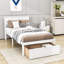 Lit plateforme en bois avec tiroir de rangement Daygen-1607153056