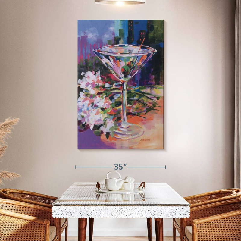Yarlin N.Y. Martini, 51" H x 34" W