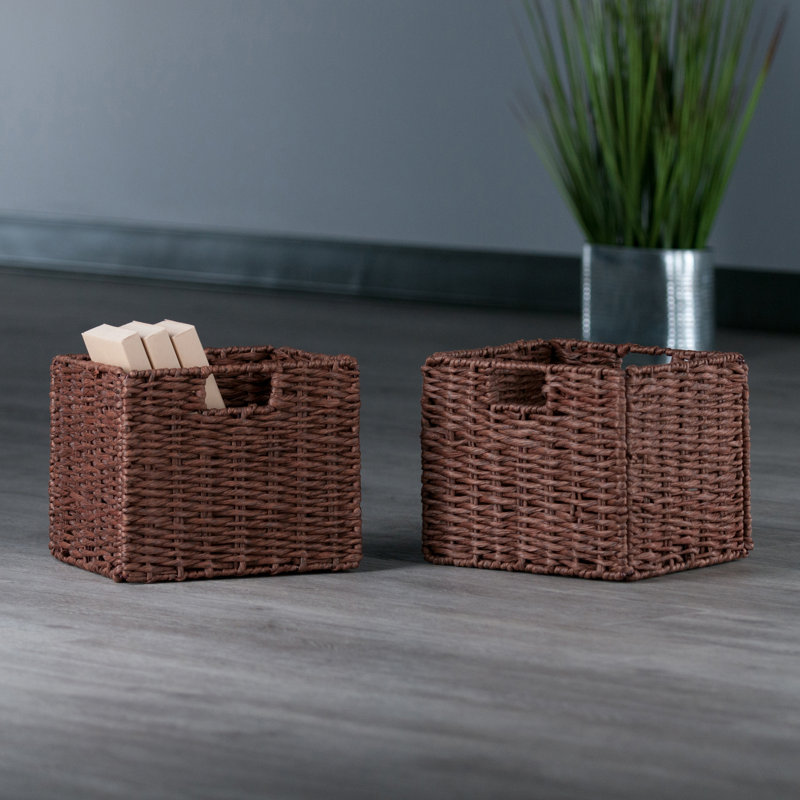 The Twillery Co.® Tessa Rattan Decorative Basket, 2 Packs