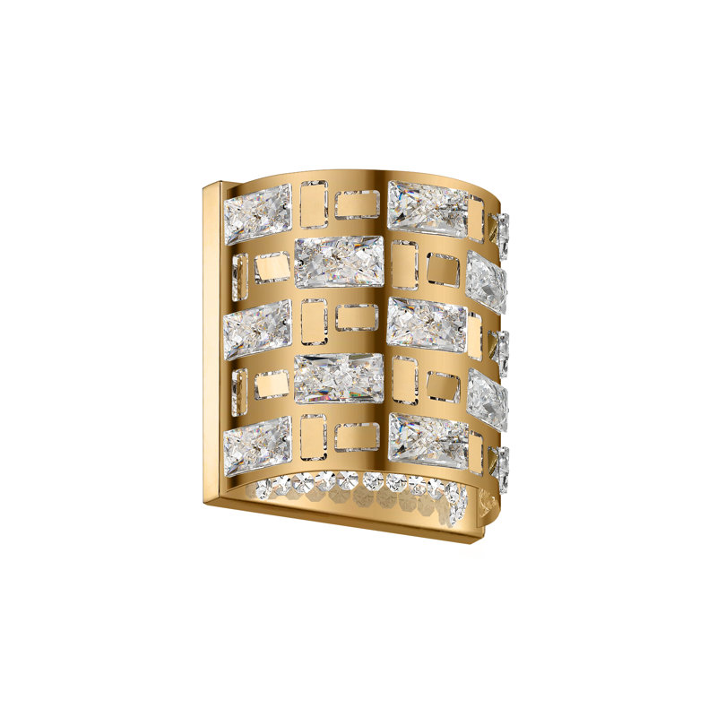 Claussen Flush Mounted Sconce, Gold