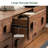 91"W Solid Oak Fully-assembled TV Stand-1590692141