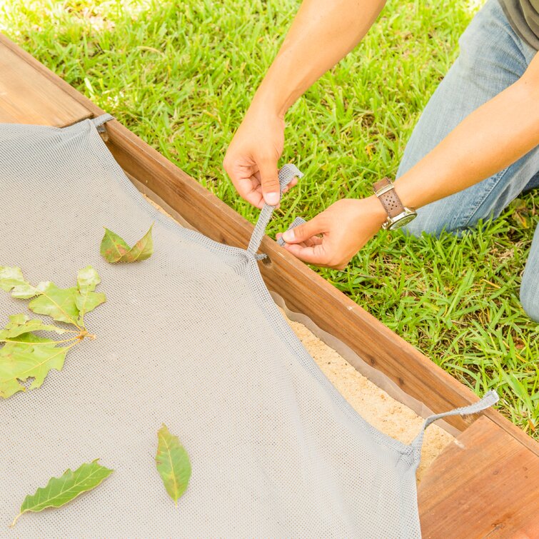 KidKraft: Backyard Sandbox - Espresso