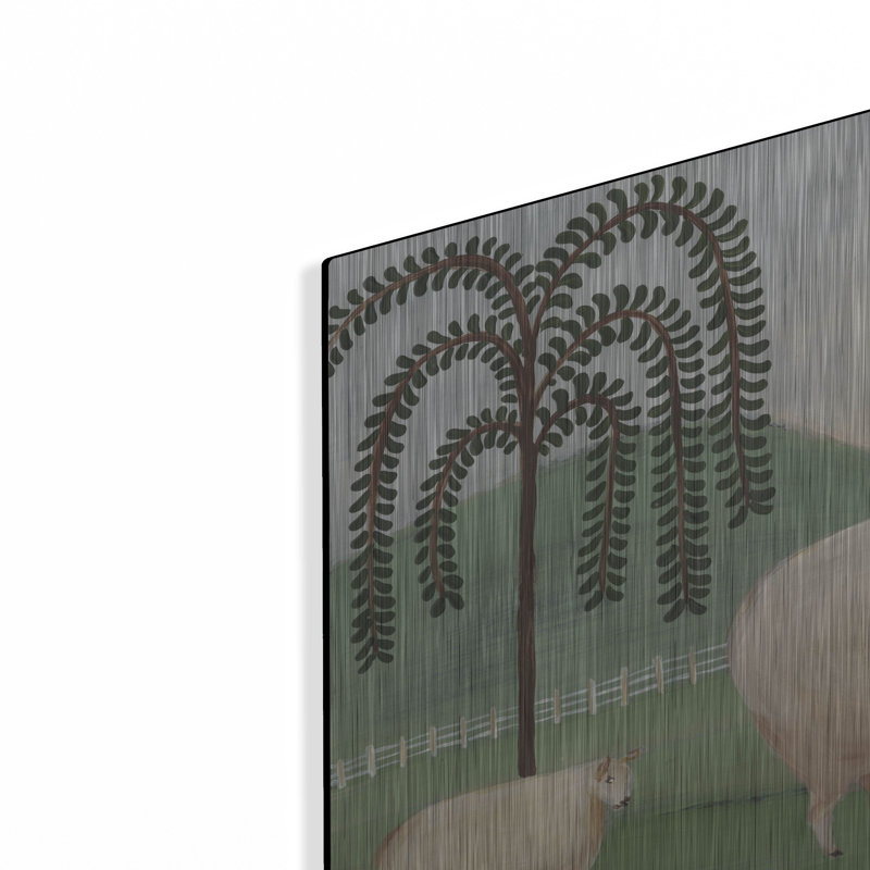 «Folk Farm I» par Regina Moore, H 16 po x l 24 po