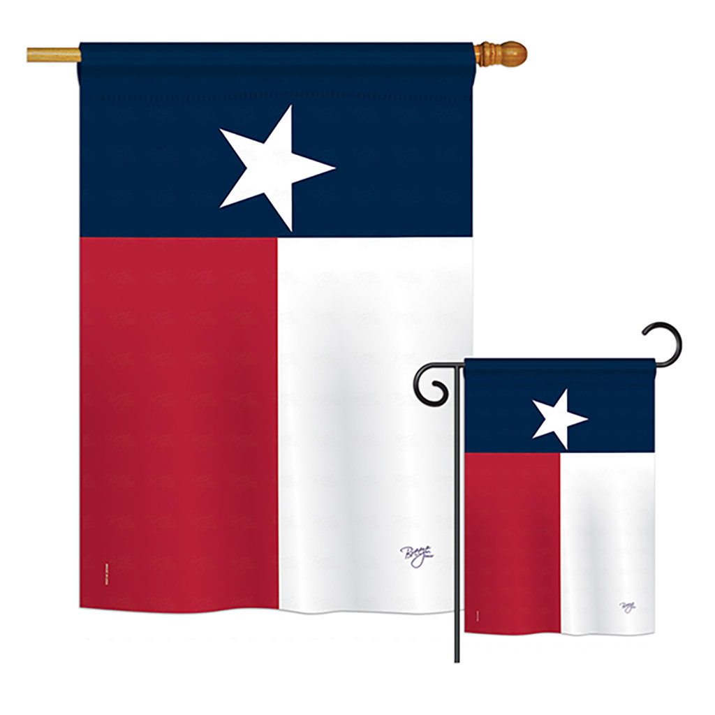 Double Sided Polyester Flag Set Breeze Decor