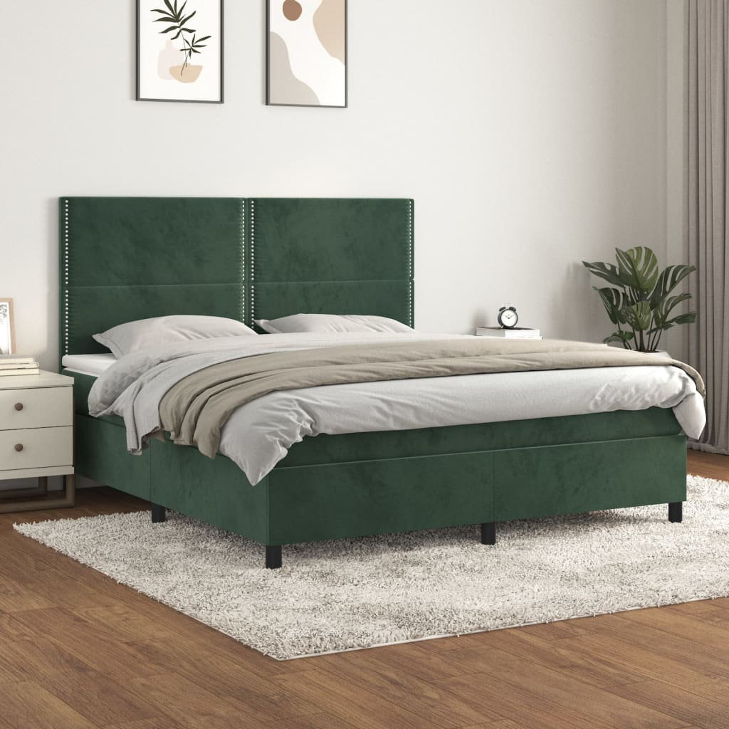 Boxspringbett Apollinaire 160 x 200 cm mit Topper