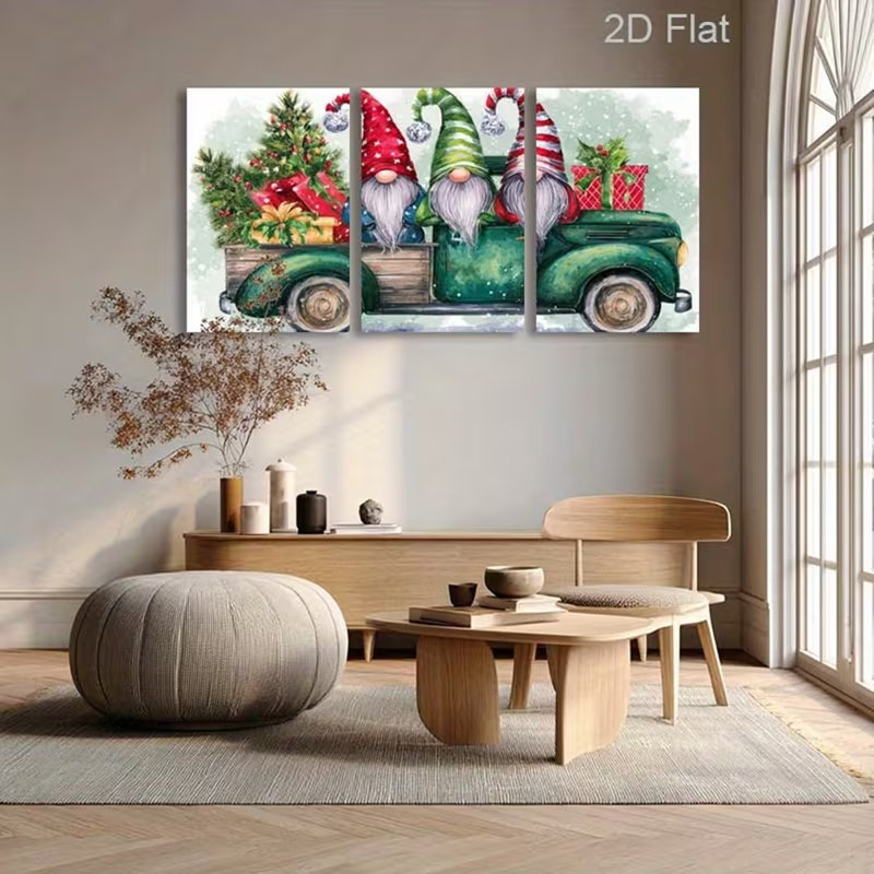 3 Piece Wrapped Canvas Print