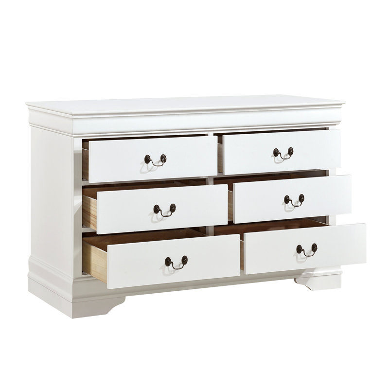 Commode de style Louis Phillippe, Blanc