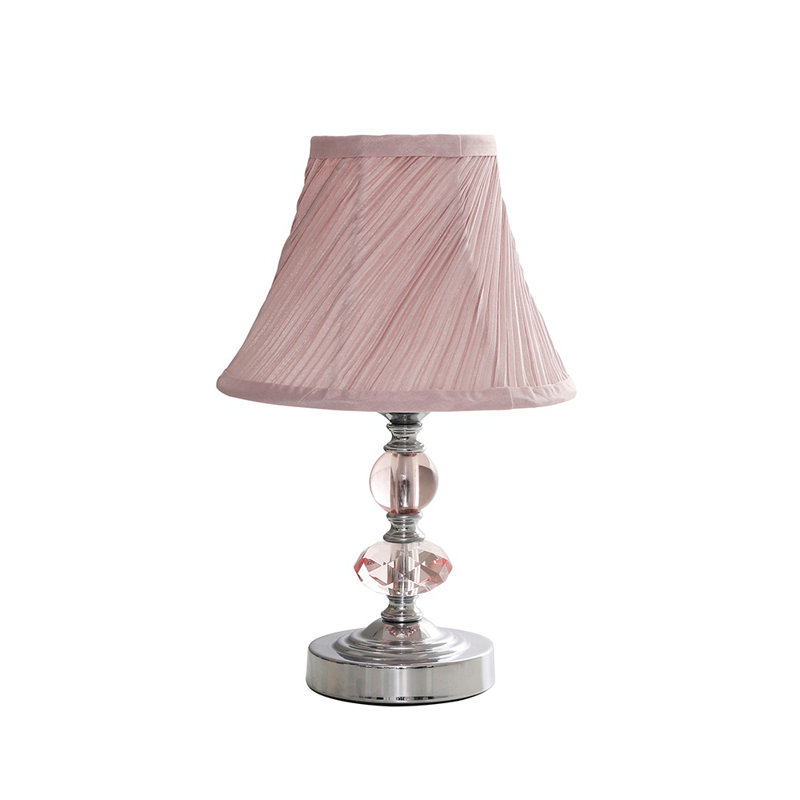 Napier Metal Table Lamp, Pink, Yes
