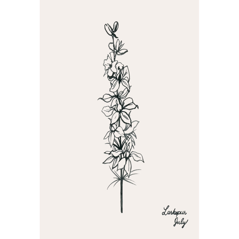 Annual Flowers VII by Grace Popp - Painting, 122cm H x 81cm W, Wrapped Canvas