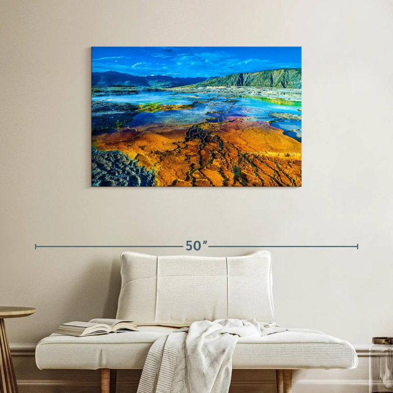 Yellowstone Pools, 26" H x 39" W