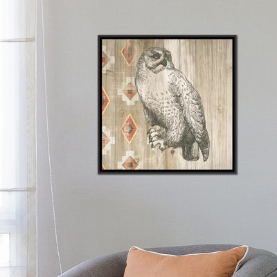 Histoire naturelle déposée ouest ii, impression sur toile tendue