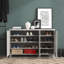 Baron 3 Door Shoe Storage Cabinet-306672646