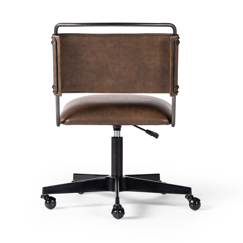 Wharton Swivel Task Chair, Brown