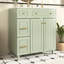 Bathroom Vanity Unit with Ceramic Sink-134243256