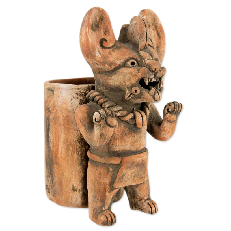 Figurine bat deity urn ii Mcfarlin