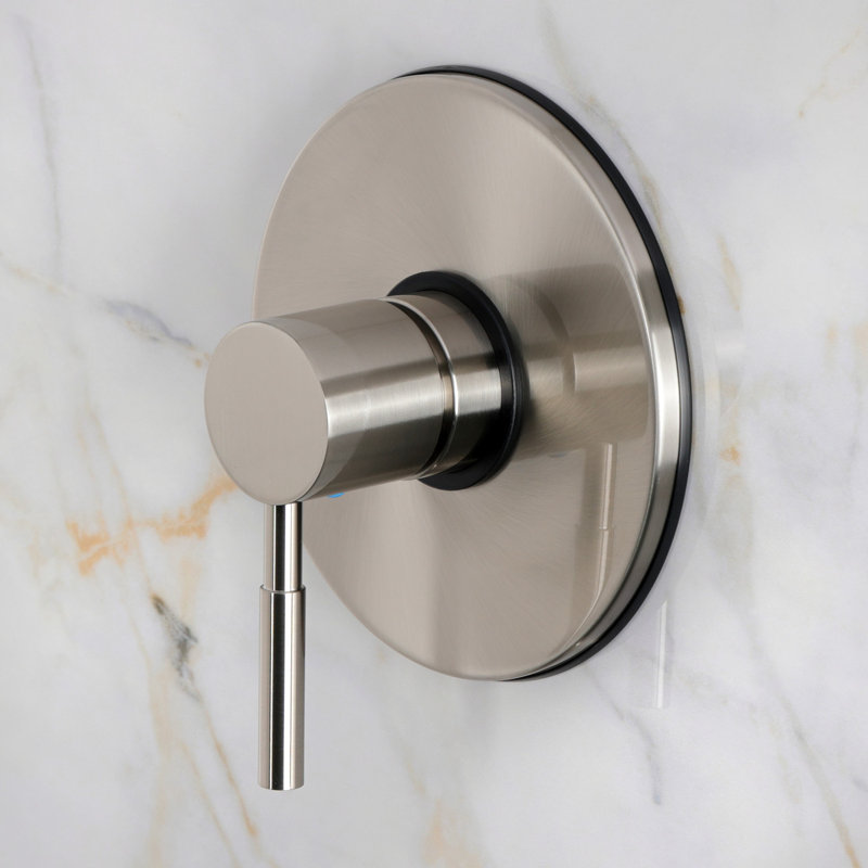 Kingston Brass Concord Pressure Balanced Tub Faucet, Trim Only, Brushed Nickel