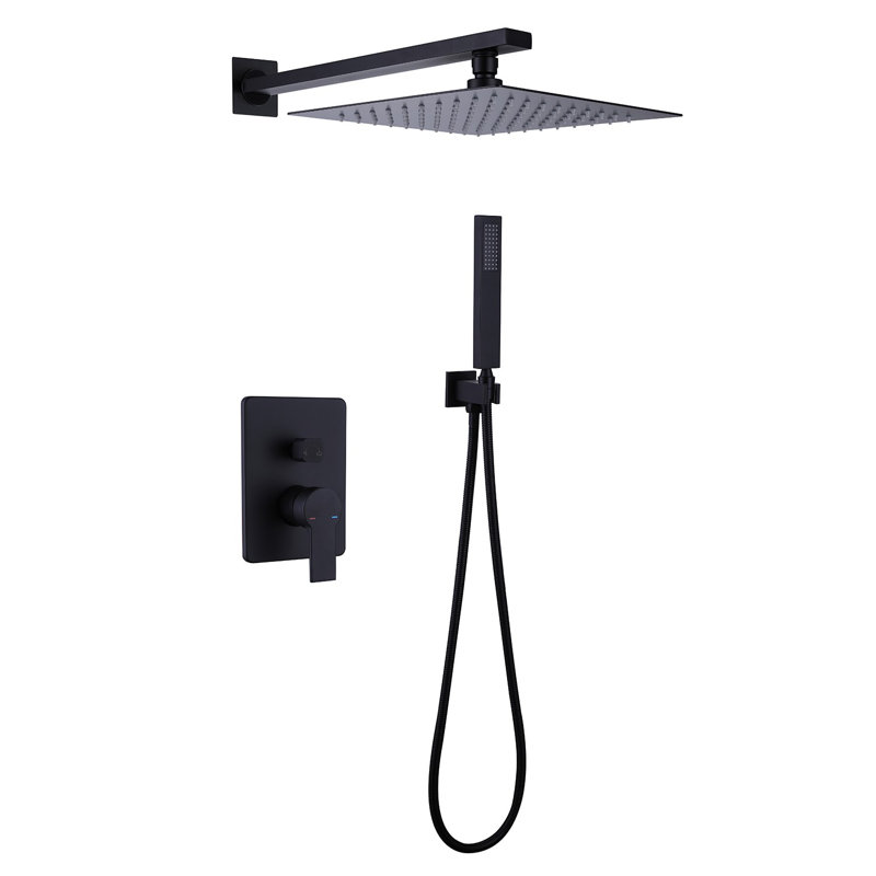 All-In-One Kit with Rough in-Valve, Black