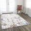 Tapis abstrait ivoire / gris-558951869
