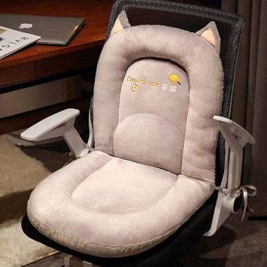 Node Gel-enhanced Memory Foam Seat Cushion, Gray Velour Ergonomic  Orthopedic Comfort Pad, Ideal Pillow For Office Desk Chair, Wheelchair, Car  & Truck : Target