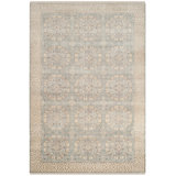 Oushak Oriental Hand-Knotted Wool Gray Area Rug