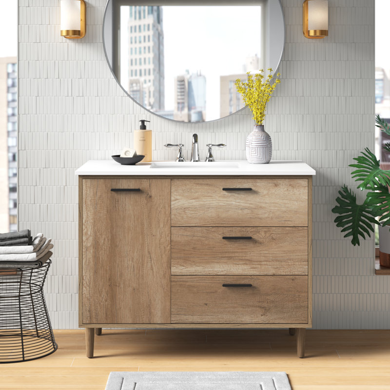 Ensemble de meuble-lavabo simple 42 po Baldwin, Érable