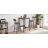 Olban 2 - Person Four Leg Dining Set-119897491-119897490-126191404