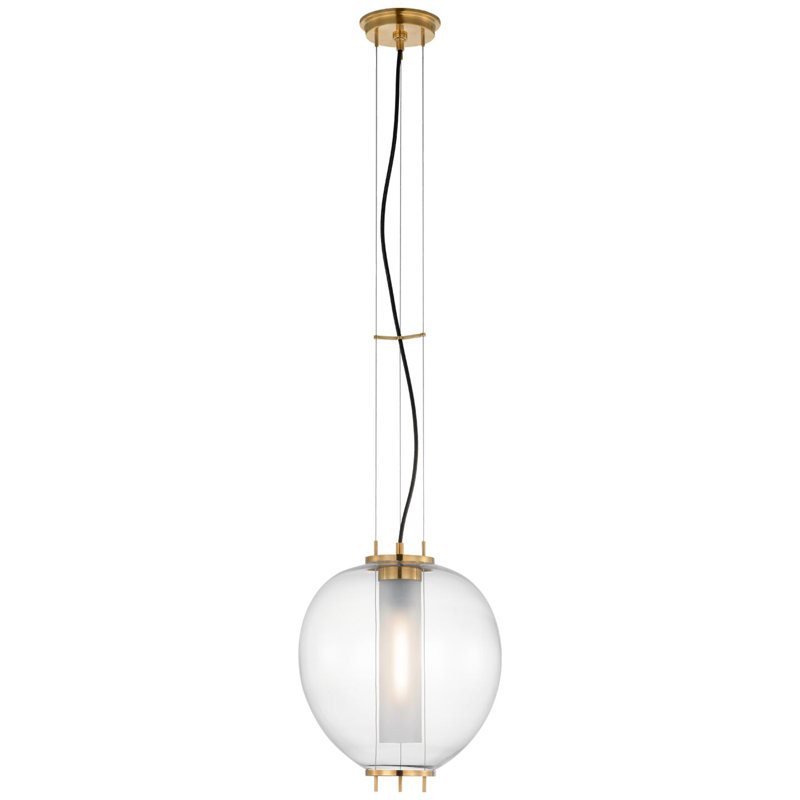 Taro 1 - Light Pendant, Antique Burnished Brass