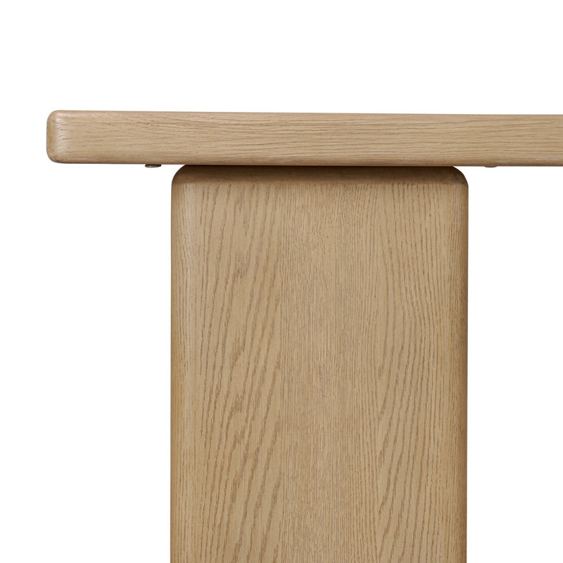Pecos Console Table-Light Wash Oak