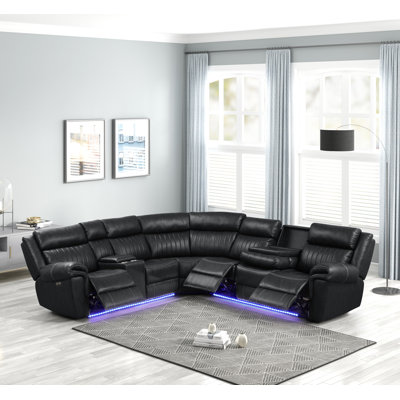 Canapé modulaire rembourré 3 pièces Briehn