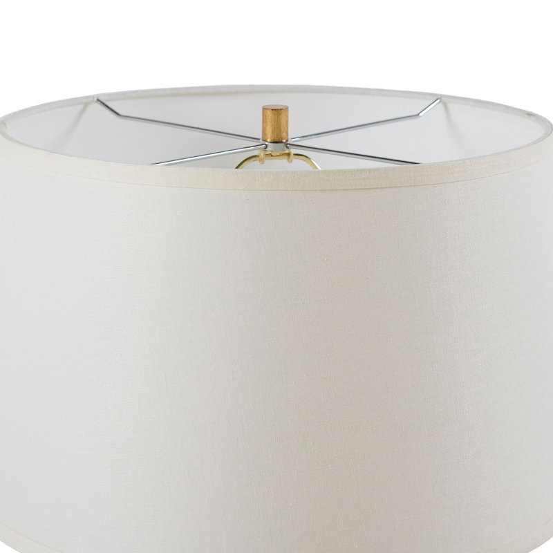 27" Gilded Gold Table Lamp