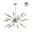 Kaspar Iron 18-Light Chandelier-765743066