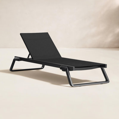 Holli 28.34 " Patio Chaise Lounge