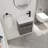 Jefferson 18" Floating Wall-Mounted Bathroom Vanity-168550333