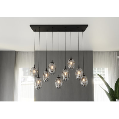 Englewood 9 - Light Black Pendant