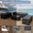 Azoriah 7-Person Wicker Outdoor Seating Group with Fire Pit Table-89983807-97365783