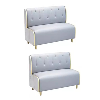 Banc rembourré en similicuir