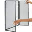 Saster 66.68cm x 2.54cm Iron Spark Screen