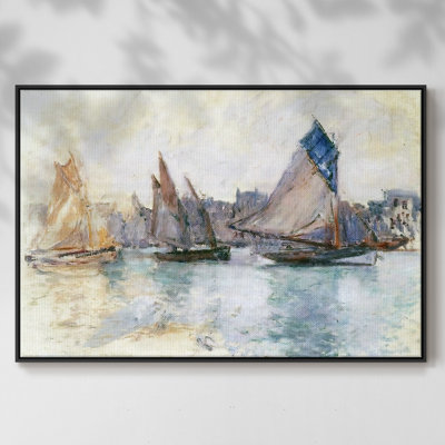 " Boats In The Port Of Le Havre, 1882 "