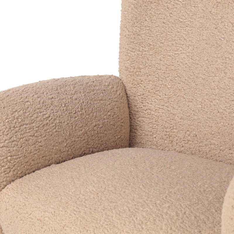 Cade Desk Chair-Sheepskin Camel