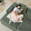 Confortable surdimensionné - 87 po, velours côtelé, amovible, aucun assemblage requis, moelleux de 87 po, pour un confort intérieur-331063077