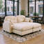 Canapé modulaire en chenille 2 places avec 2 coussins et 2 repose-pieds-1723744667-1731470826