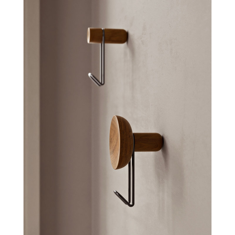 Around Wall Hanger (Small), Black/Walnut