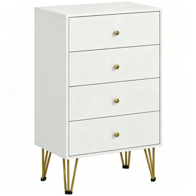 4 Drawer Storage Drawer