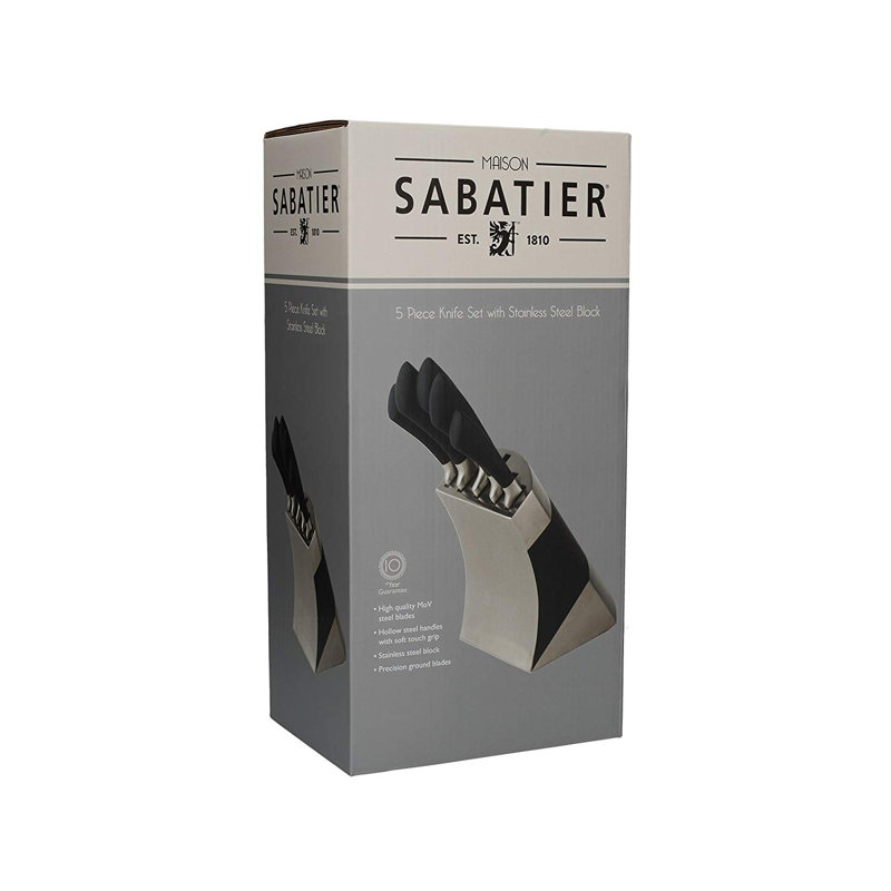 Sabatier Maison 6 Piece Stainless Steel Assorted Knife Set