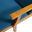Double chaise longue - confortable et entièrement réglable pour la cour et la piscine