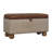 Boucle Lid- Up Ottoman