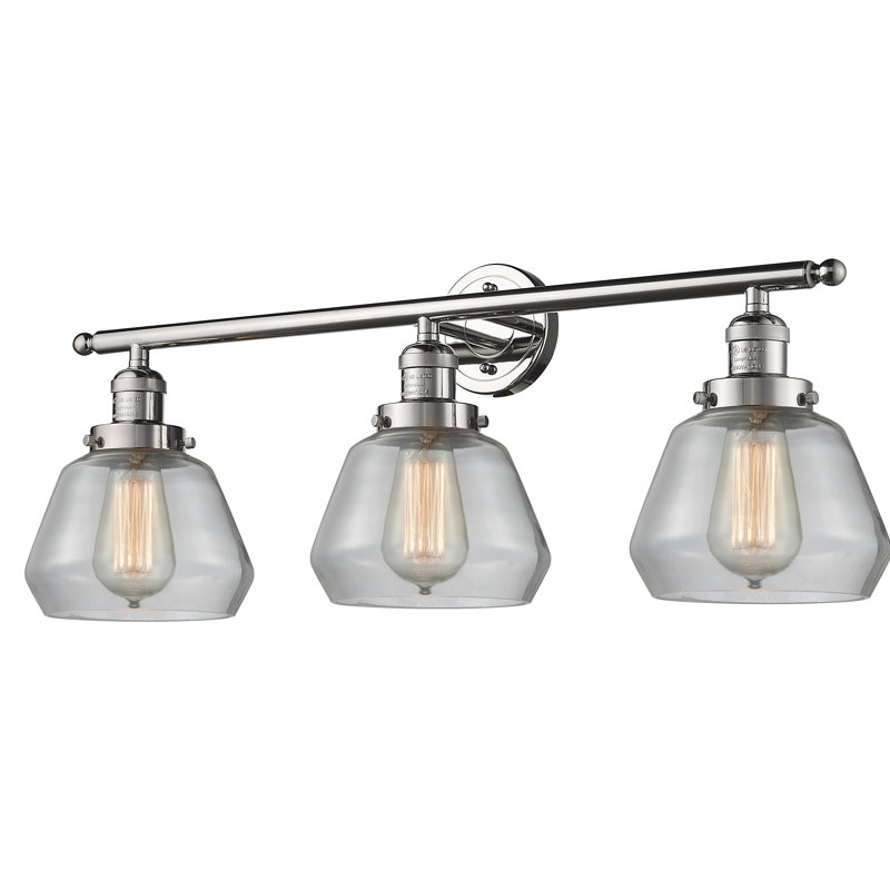 Chill 3 - Light Dimmable Vanity Light, Polished Nickel, Clear