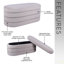 Banc avec rangement en velours